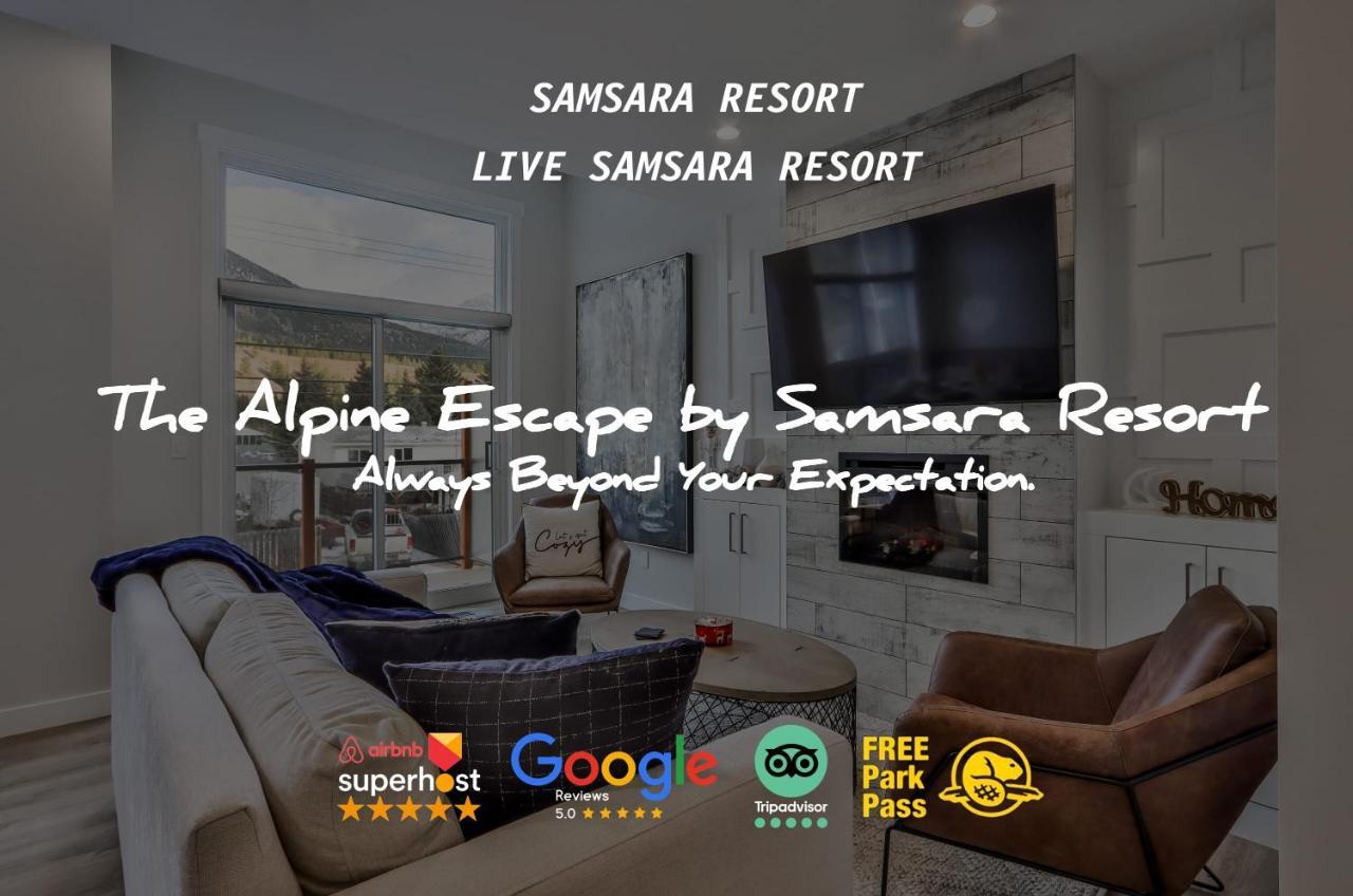 The Alpine Escape By Samsara Resort Top View Downtown 4Br & 3Bth Canmore Bagian luar foto