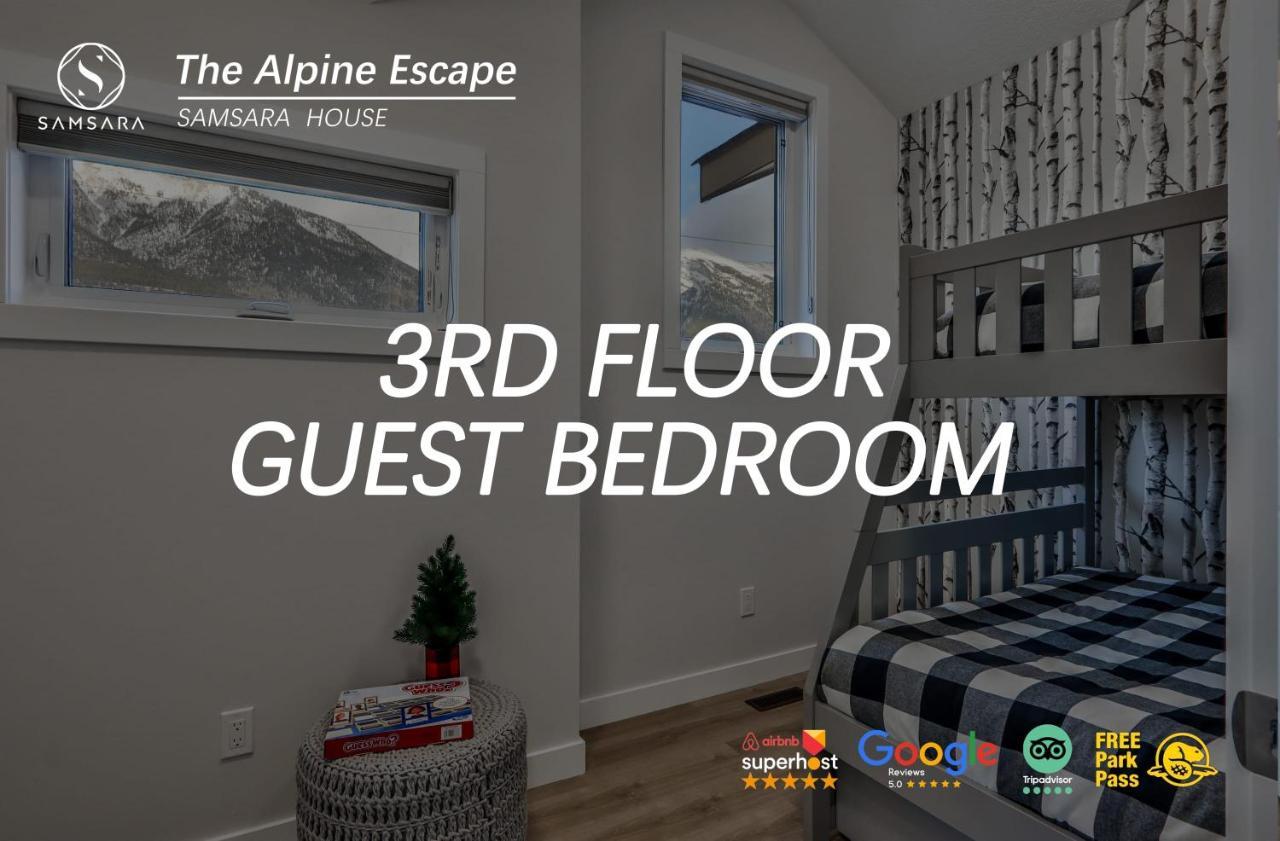 The Alpine Escape By Samsara Resort Top View Downtown 4Br & 3Bth Canmore Bagian luar foto